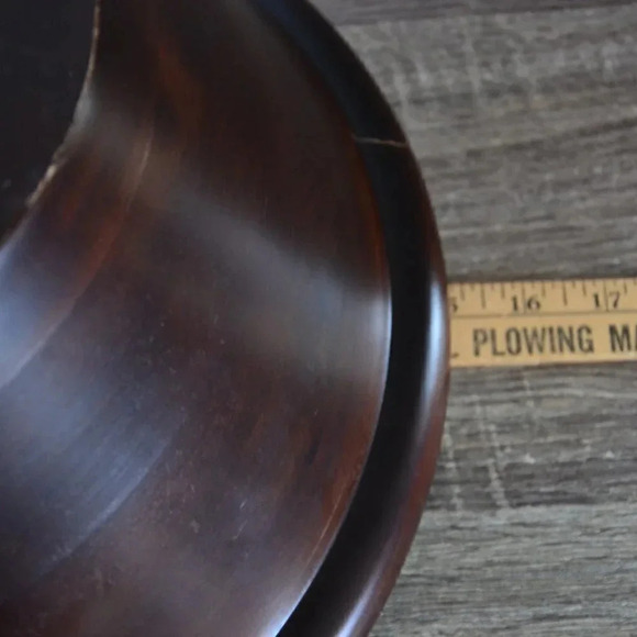 XL Wooden  Decor Bowl - Picture 5 of 6